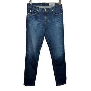 AG Adriano Goldschmied Prima Cigarette Leg Ankle Medium Blue Wash size 27R 27